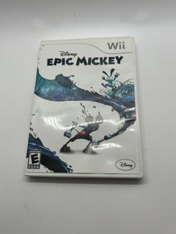 Nintendo Wii Epic Mickey Video Game
