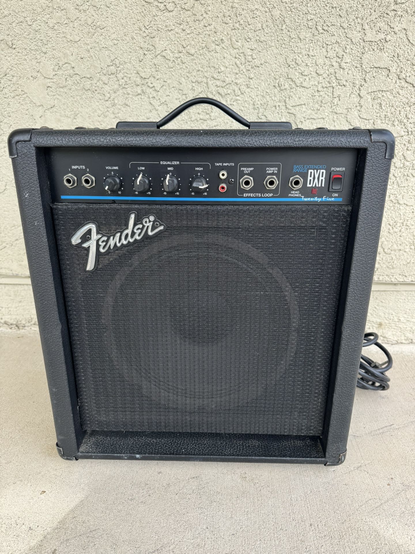 Fender BXR 25 Bass Amp
