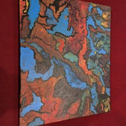  Colorful Abstract Art 16x20