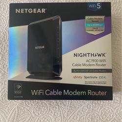 Nighthawk Cable Modem Router-NETGEAR brand 