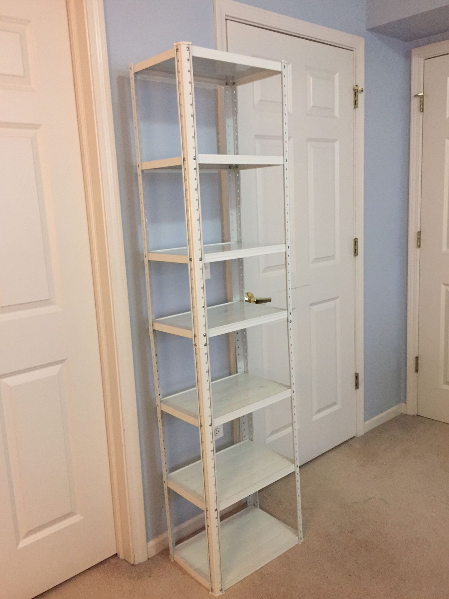 7 rack storage closet organizer