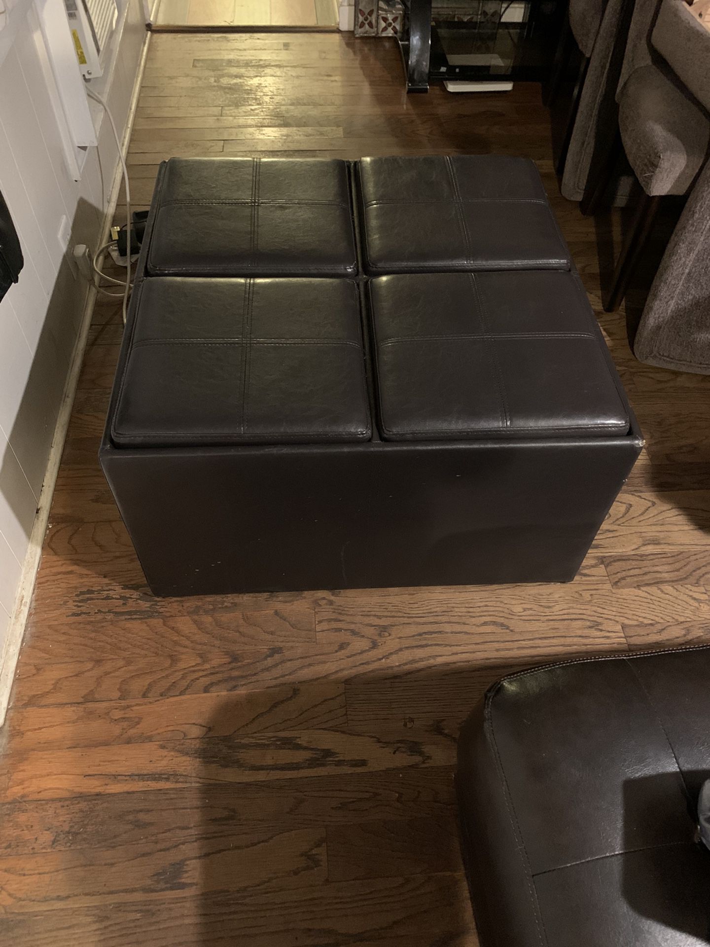 small couch with storage