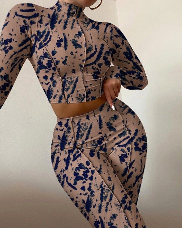 Beautiful Multicolor Fitted Set