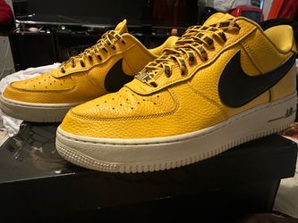 nike air force one yellow