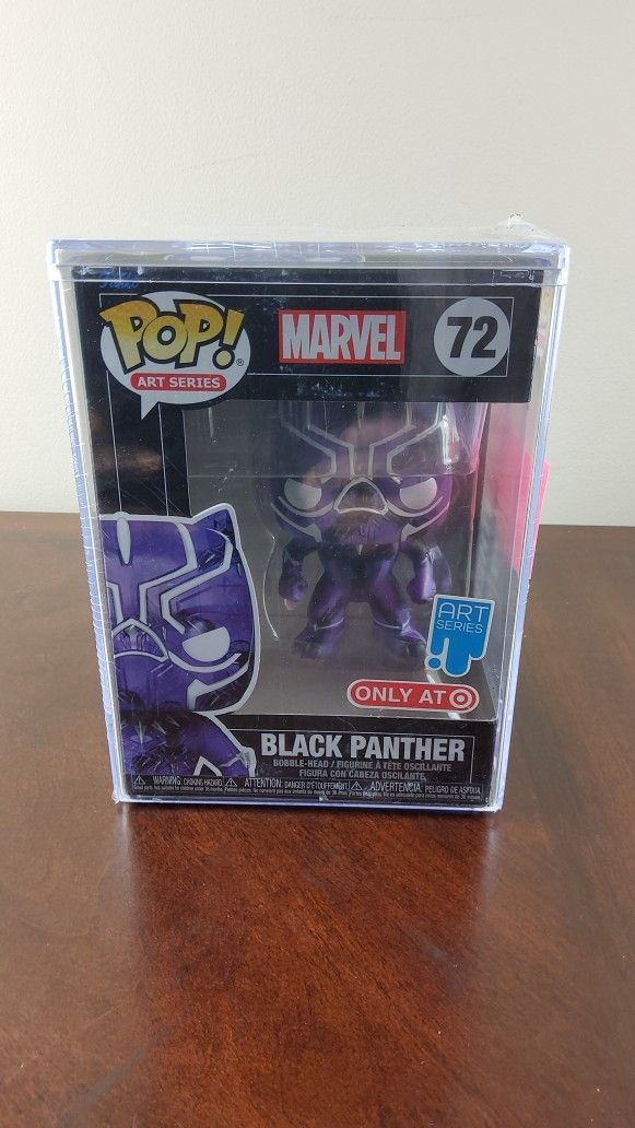 Funko Pop! Art Series Marvel Black Panther 72