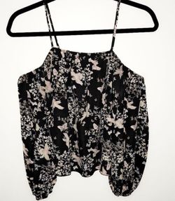 Off the shoulder with straps blouse