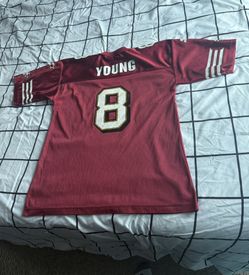Size Adult S/M Steven Young 49ers Home Jersey 