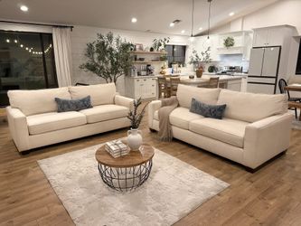 Pottery Barn Matching Sofas
