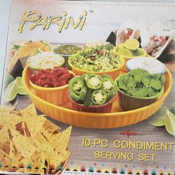 10 Pc Condiment Tray