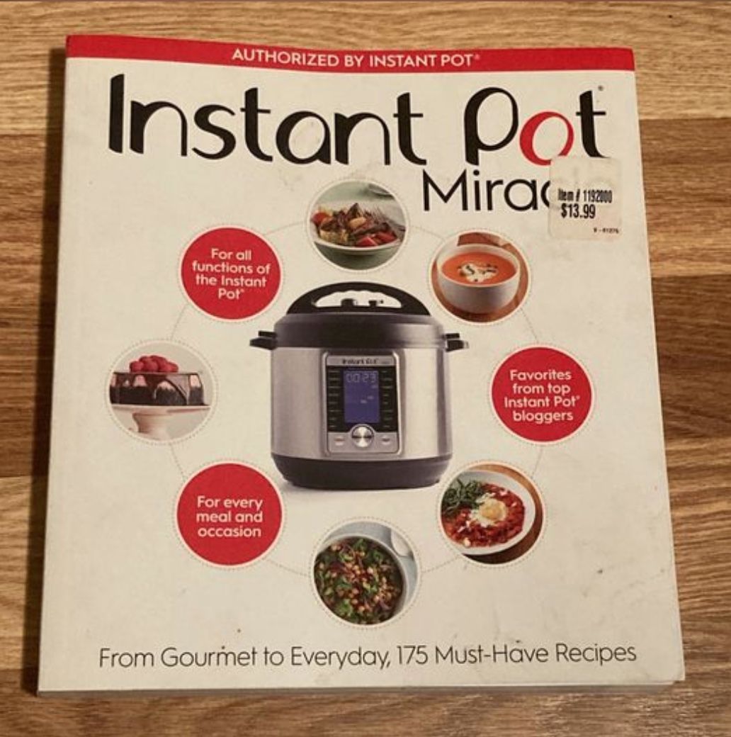 NEW Instant Pot Miracle Cookbook