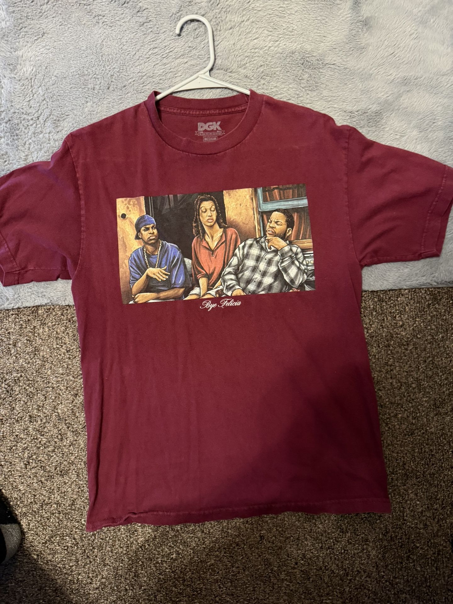 DGK Burgundy Friday Shirt