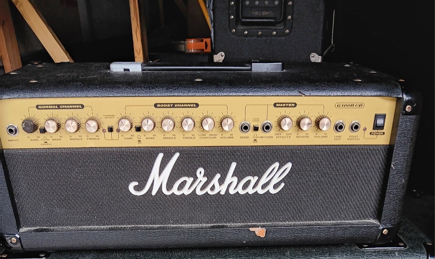 Marshall G100RCD head With MG412A cabinet
