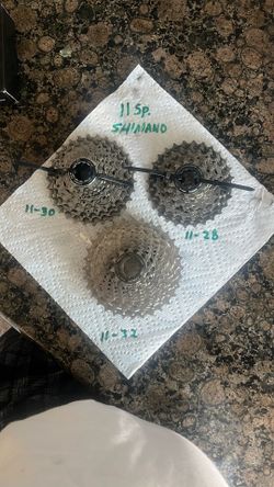 Shimano Ultegra Cassettes $30.00 Each.