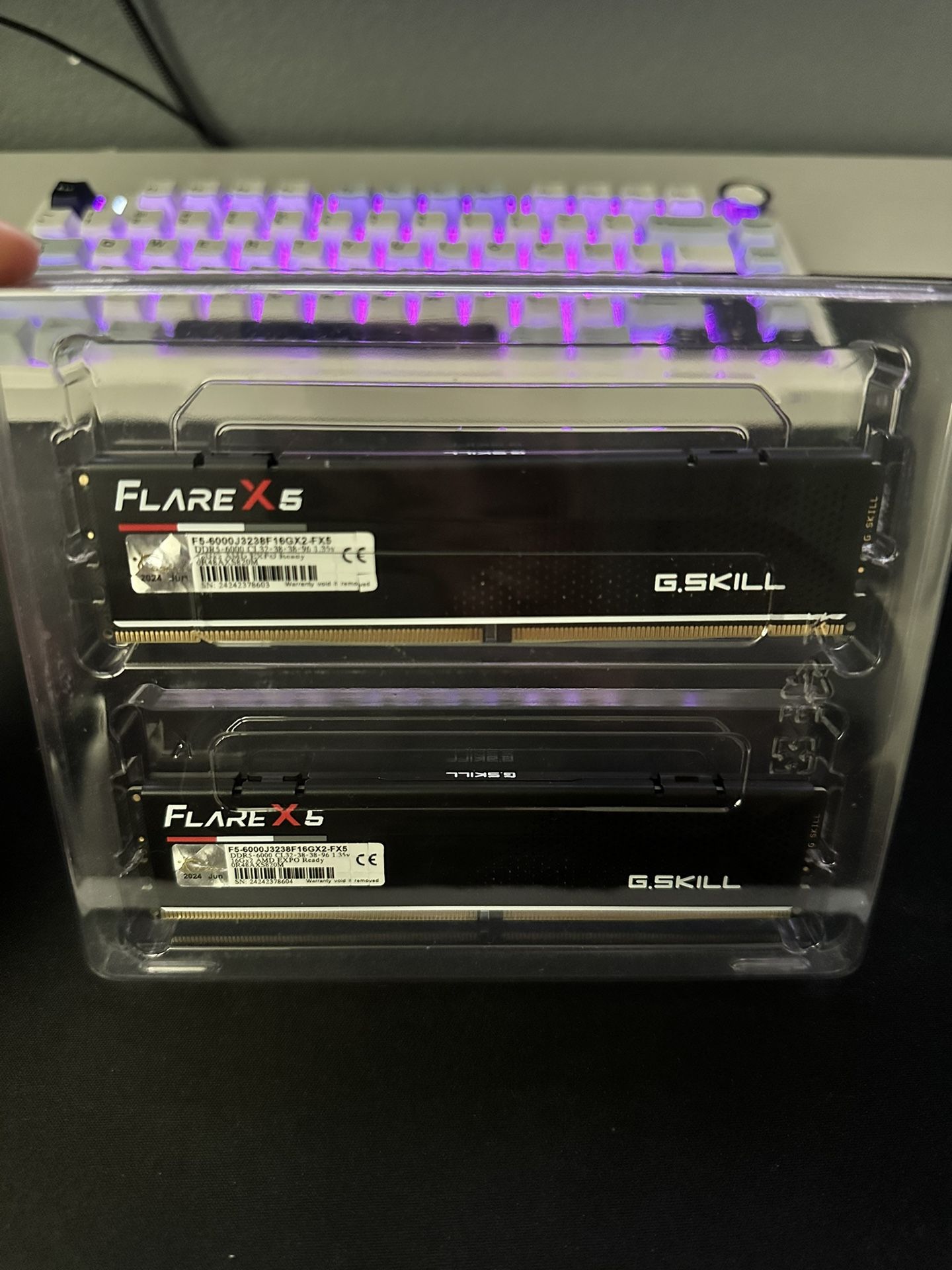 G.Skill Flare X5 Series DDR5 Ram 32gig (2x16gig) 6000mt/s