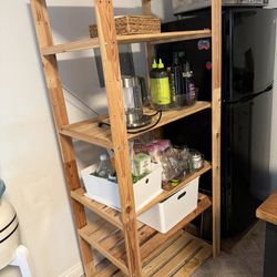 Wooden Pantry Shelf Unit 