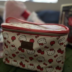 Hello kitty makeup bag