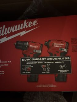 Milwaukee Impact And Drill Set