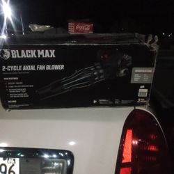 Brand New Black Max Leaf Blower