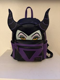 Disney Parks Loungefly Maleficent Mini Backpack EUC