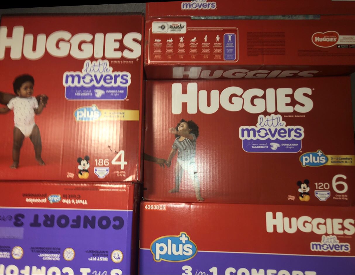 Huggies Plus Size 4/ Size 6
