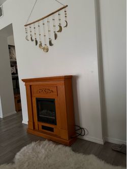 Still new Fireplace 3 Ft length x 3.5 Ft Height electric