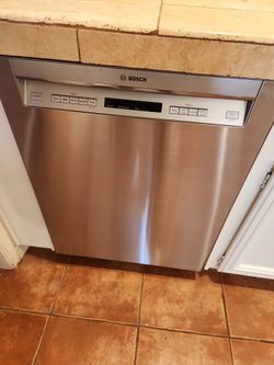 BOSCH STNLS DISHWASHER!!!