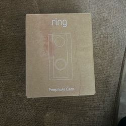 Ring Peephole Camera 