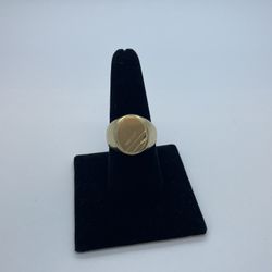Gold Ring Stamp Style 14K Used   