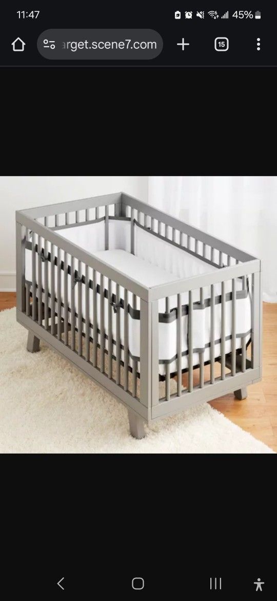 Breathable Crib Mesh Liner