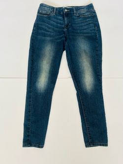 Signature by Levi Strauss & Co. Women’s Jeans Slim Fit Dark Blue Denim Mid 29X28