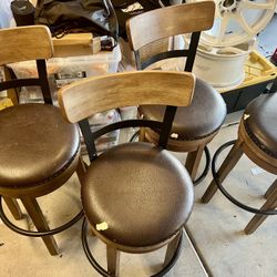Swivel Bar Stools Set Of 4