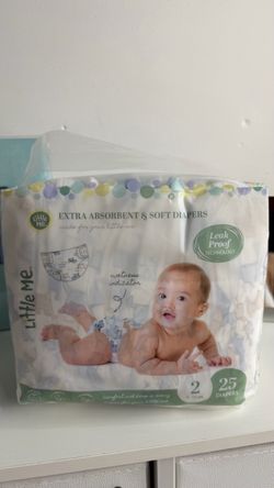 Diapers Size 2, 25 count