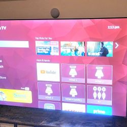 65 Inch TCL Roku TV Like New 