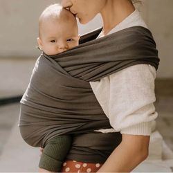 Boba Classic Baby Wrap Organic Dark Gray