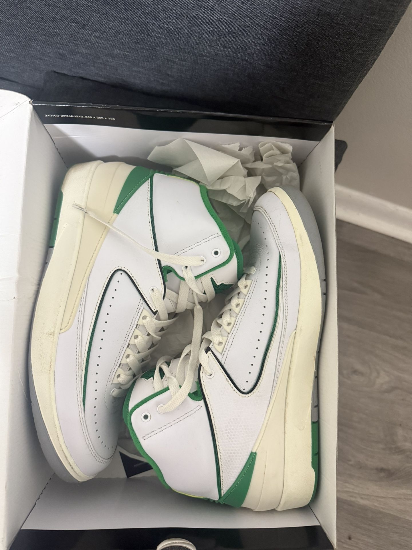 Jordan 2s Lucky Green