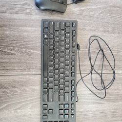 Dell Standard Wired Keyboard And Mouse