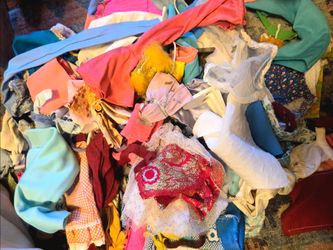 Large Lot of Vintage Doll Clothes and Accessories