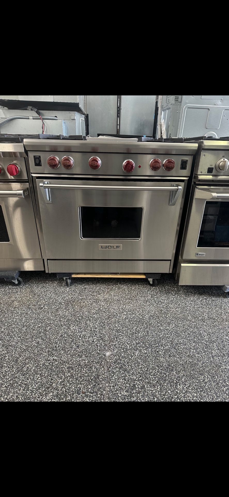 Wolf 36 Inch Stove 
