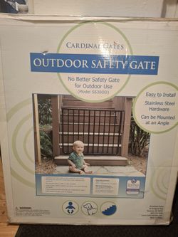 New::ALUMINUM safety Stairway&doorway Unit,stainless steel hardware.