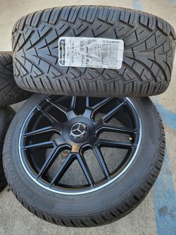 22" New MERCEDES BENZ G-WAGON Wheels With GENERAL Tires