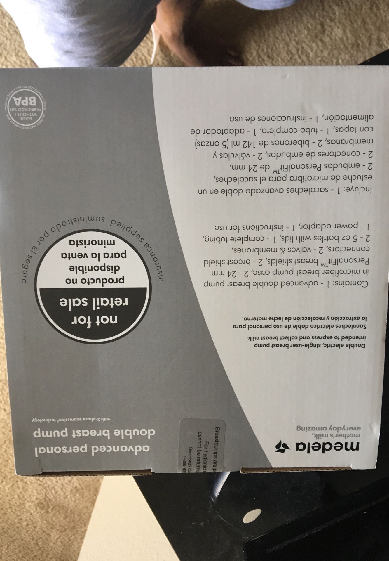 Medela advanced double Brest pump