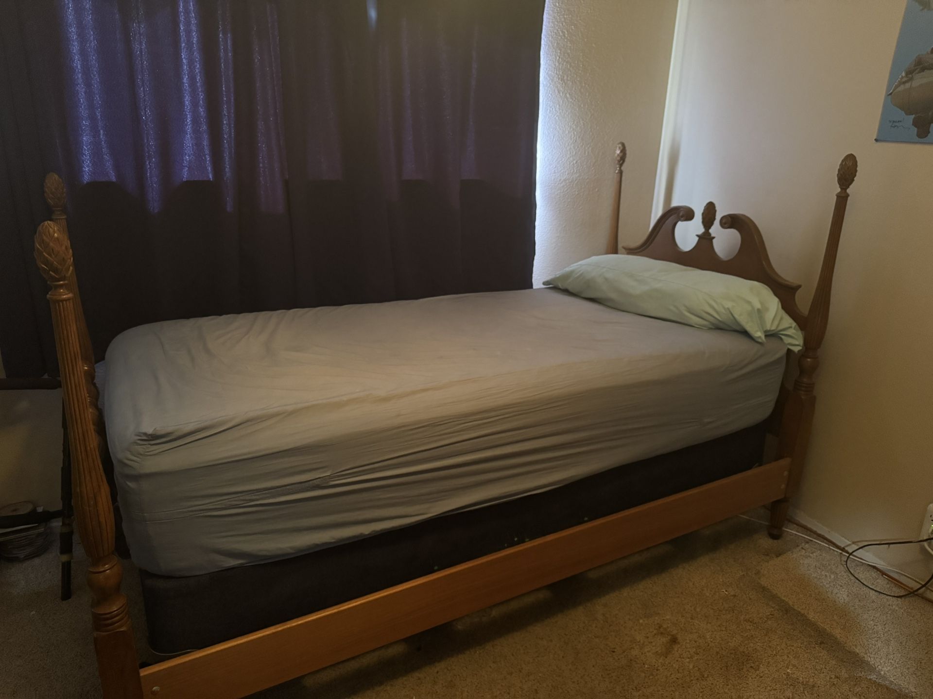 Extra Long Twin Bed