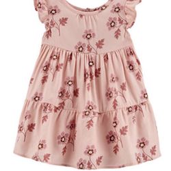 New Baby Girl Short Sleeve Aline Dress