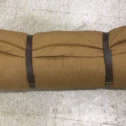 Beige Sleeping Bag w/Leather Belt Ties-Brand New-Retails For $85.00 From Dicks Sporting Goods Store
