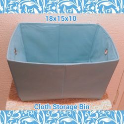 LARGE CLOTH SOFT STORAGE BIN