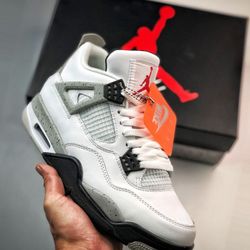 Jordan 4 White Cement 82