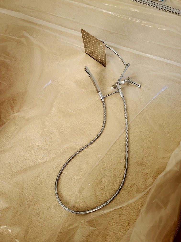 Shower Head 10 inch With Hand Held Wond