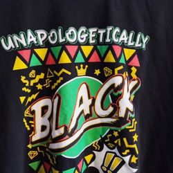 BLACK TEE SHIRT.... CHECK OUT MY PAGE FOR MORE ITEMS