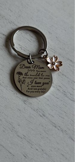 Mom Keychain