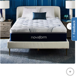 Brand New California king mattress  by nove form